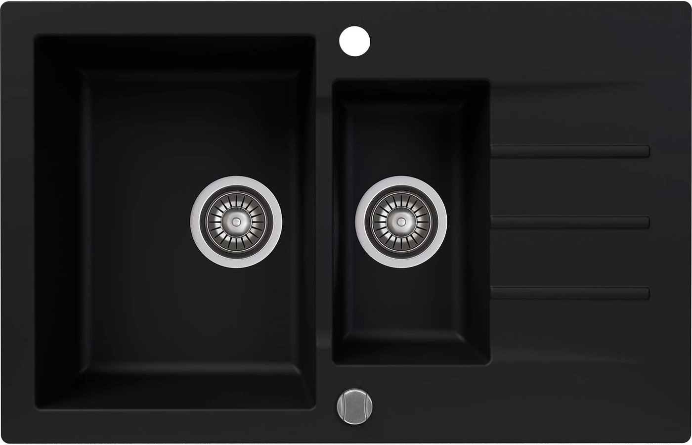 

Кухонная мойка Kernau KGS A 6079 1.5B1D Deep Black
