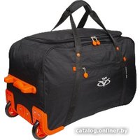 Сумка-тележка TsV 445C 76 см (черный/апельсин)