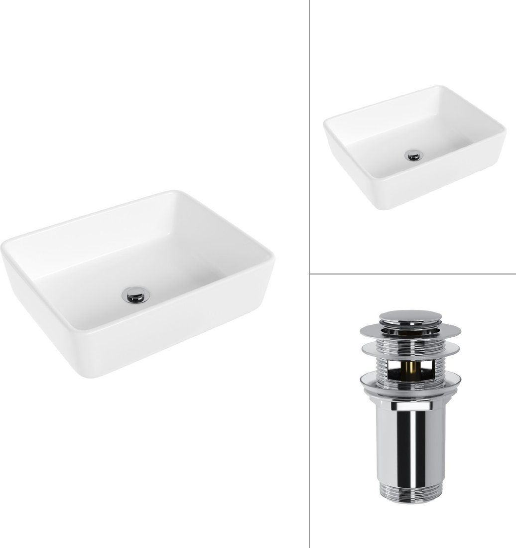 

Умывальник Lauter 21674 + клапан 21190CH