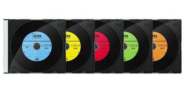

CD-R диск Mirex 700Mb 52x UL120120A8F (5 шт.)