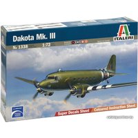 Сборная модель Italeri 1338 Военно-транспортный самолет Dakota Mk.III