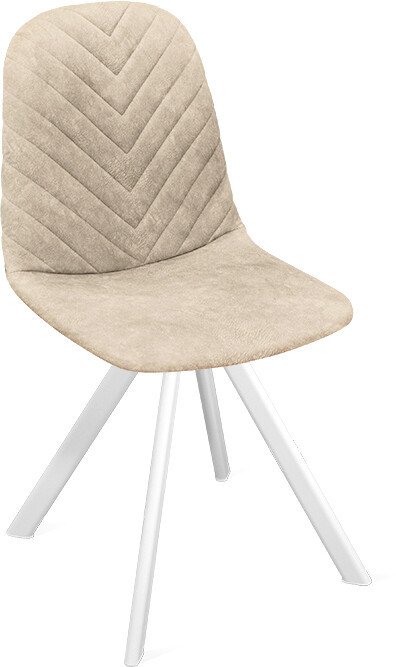 

Стул Трия Шерри К2 (белый матовый/микровелюр Wellmart Dark Beige)