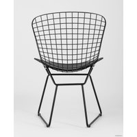 Стул Stool Group Bertoia с черной подушкой (черный)