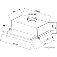 Кухонная вытяжка KUPPERSBERG Slimlux IV 60 XGL