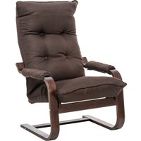 Кресло-качалка Leset Оливер (орех текстура/Malmo 28)