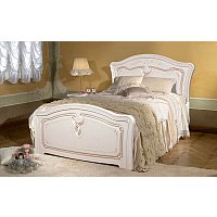 Кровать ФорестДекоГрупп Валерия 160 СП005-05 (белый)