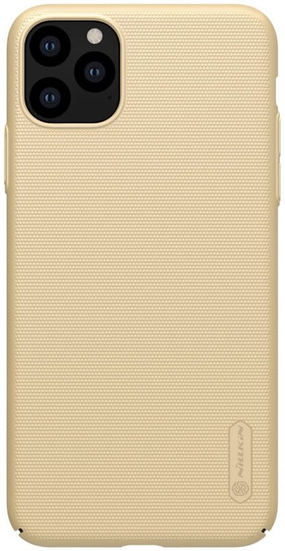 

Чехол для телефона Nillkin Super Frosted Shield для Apple iPhone 11 Pro (золотистый)