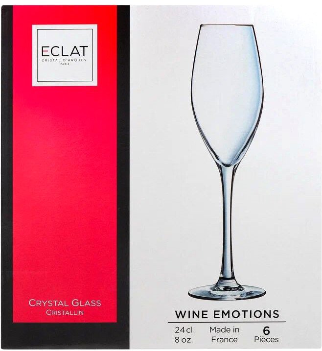 

Набор бокалов для шампанского Eclat Wine Emotions L7591