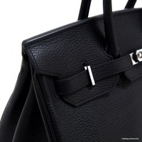 Женская сумка Hermes 100 Birkin Silver