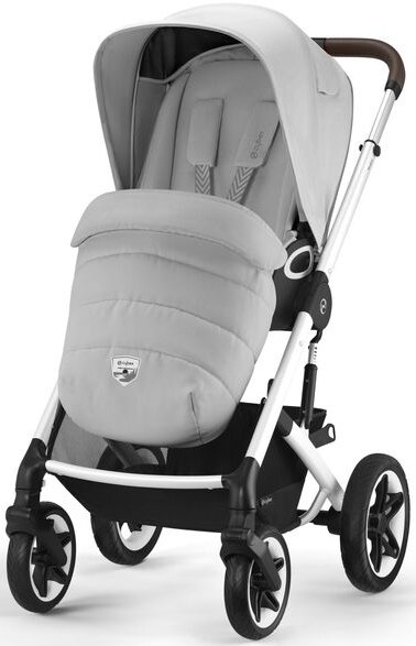 

Коляска прогулочная «книга» Cybex Talos S Lux (SLV lava grey)