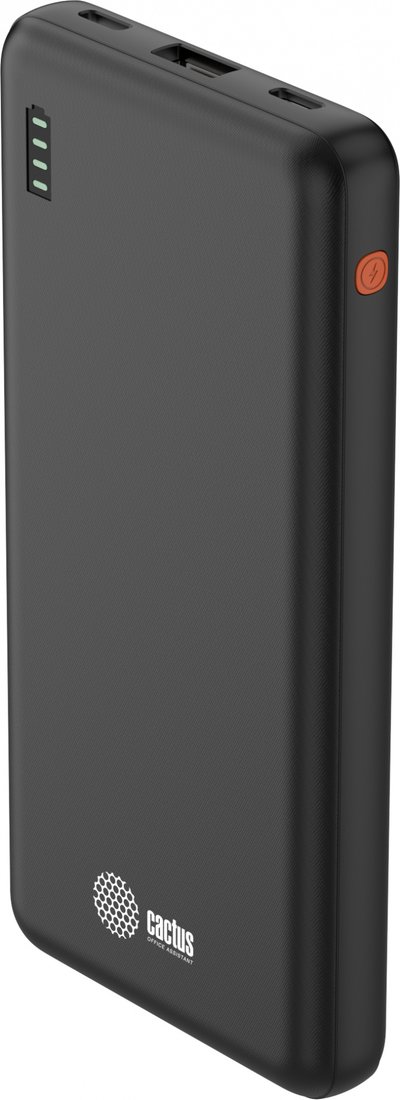 

Внешний аккумулятор CACTUS CS-PBFSAA-10000 10000mAh (черный)