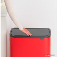 Мусорное ведро Brabantia Bo Touch Bin 60 л (пламенно-красный)