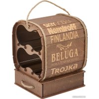 Подарочный набор Экспедиция Бочка - Бар для крепких напитков (палисандр)