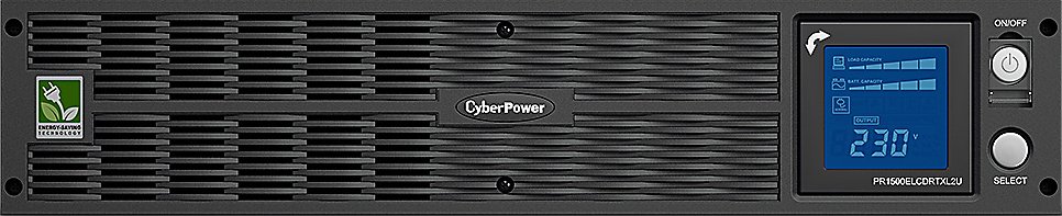 

Источник бесперебойного питания CyberPower PR1500 LCD 2U PR1500ELCDRTXL2U