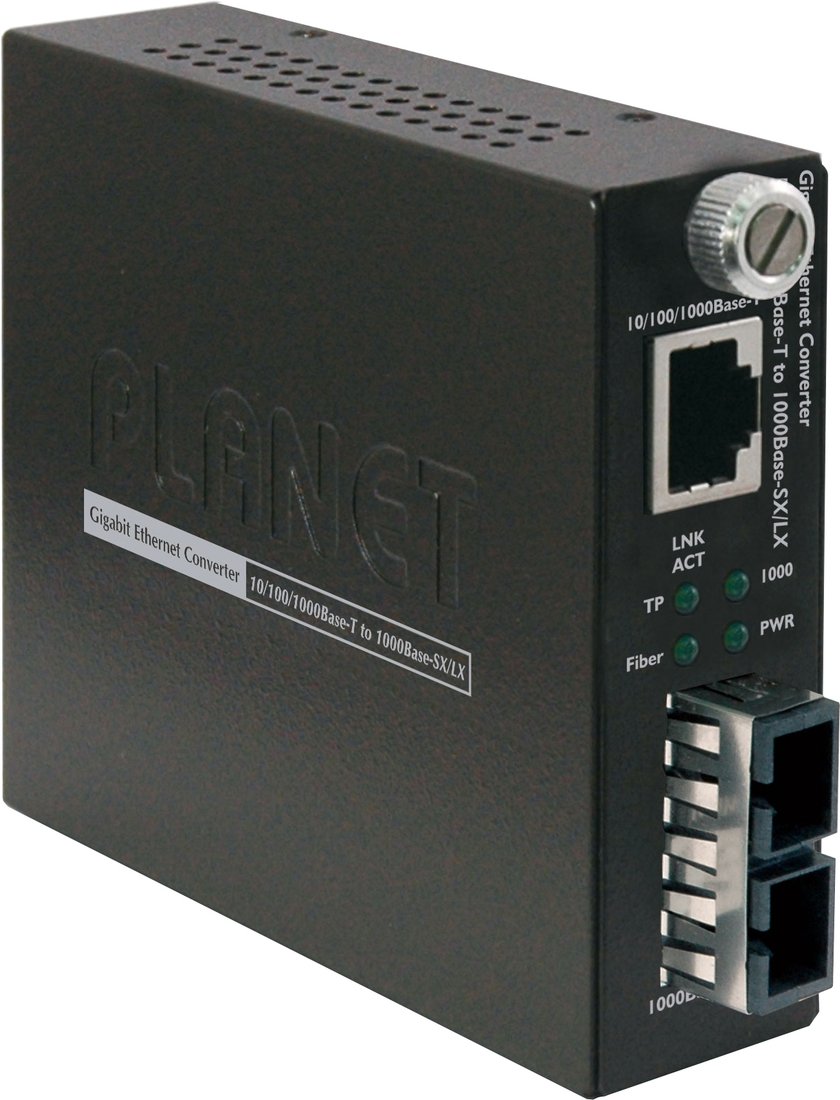 

Медиаконвертер PLANET GST-802