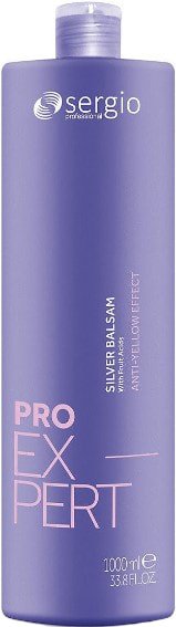 

Бальзам Sergio Professional Pro Expert Silver с антижелтым эффект 1000 мл