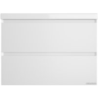  Style Line Тумба под умывальник Манхэттен 70 2 ящика (подвесная, белый)