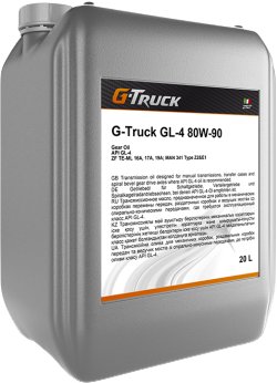 Трансмиссионное масло G-Energy G-Energy G-Truck GL-4 80W-90 20л