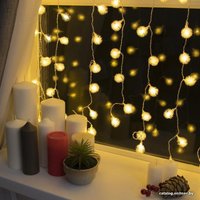 Световой дождь Luazon Занавес 360 LED 2х1.5м (теплый белый) 2361727