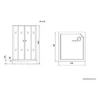 Душевая кабина Grossman GR172QL 120x80
