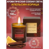 Ароматизированая свеча Organic Tai Апельсин-корица ароматическая соевая (180 мл)