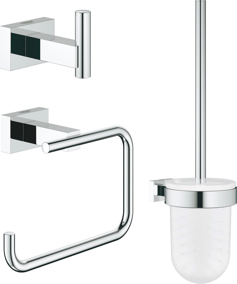 

Набор для туалета Grohe Essentials Cube 40757001 (хром)