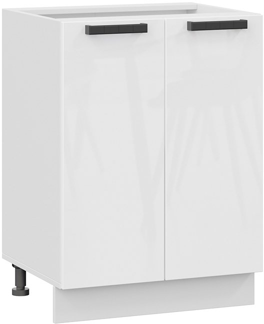 

Шкаф напольный Трия Детройт 1Н6 исп.2 (белый/белый глянец)