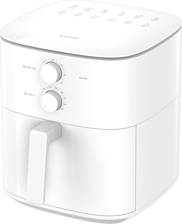 Аэрогриль (аэрофритюрница) Xiaomi Smart Air Fryer Essential 6L MAF13 (евровилка)