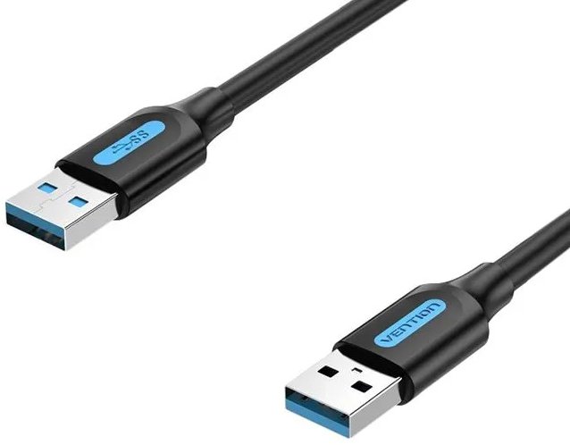 

Кабель Vention COJBG USB Type-A - USB Type-A (1.5 м, черный)