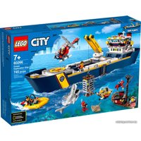 Конструктор LEGO City 60266 Океан: исследовательское судно