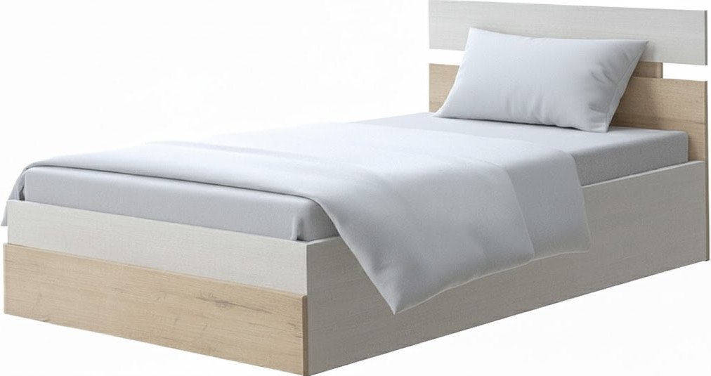 

Кровать PROxSON Milton с ПМ 90x190 (дуб шамони светлый 124/бунратти)