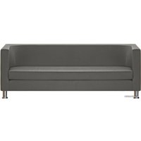 Диван Brioli Клос трехместный (экокожа, L21 серый)