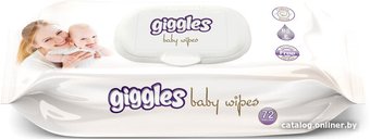 Влажные салфетки Giggles Baby wipes (72 шт)