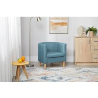 Интерьерное кресло Mio Tesoro Агата 351 (синий 1175)