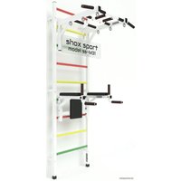 Шведская стенка (лестница) Shox M31 (белый/разноцветный)