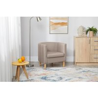 Интерьерное кресло Mio Tesoro Агата 351 (темно-бежевый 1176)