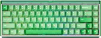 Клавиатура Akko Ray68 HE Magnetic Misty Green & White (Akko AstroAim Magnetic)