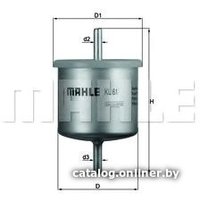Топливный фильтр Mahle Knecht KL61