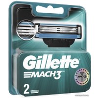 Сменные кассеты для бритья Gillette Mach3 (2 шт) 3014260251970