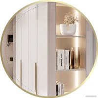 Зеркало eMZe 70 UV.70.70.AUR (золотой с УФ-окантовкой)