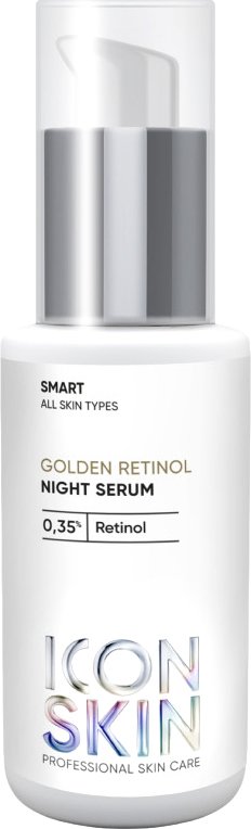 

Icon Skin Сыворотка Golden Retinol 0.35% Night Serum 30 мл