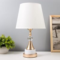 Торшер Risalux Марфа 9613779 (белый/золото)