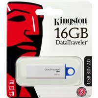 USB Flash Kingston DataTraveler G4 16GB Blue (DTIG4/16GB)