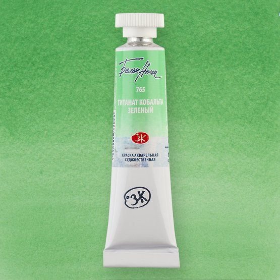 

Акварельная краска Невская палитра Белые ночи 1901765 (10 мл, 765 титанат кобальта зелёный)