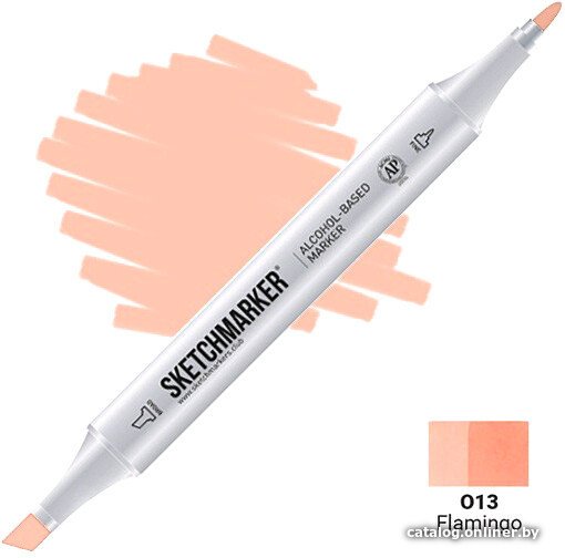 Маркер художественный Sketchmarker Двусторонний O13 SM-O13 (фламинго)