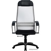 Офисное кресло Metta SU-1-BP Комплект 11, Pl тр/сечен (резиновые ролики, серый)