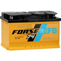 Автомобильный аккумулятор FORSE EFB R+ 710 A (74 А·ч) 574114051