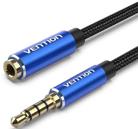 

Кабель Vention BHCBD 3.5 мм Jack - 3.5 мм Jack (0.5 м, черный)
