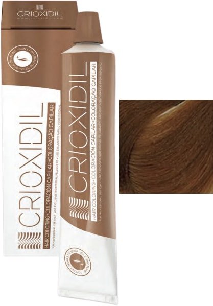 Крем-краска для волос Crioxidil Silk Color 7tc средне-русый