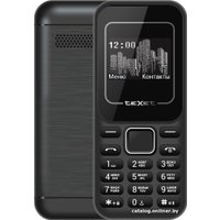 Кнопочный телефон TeXet TM-120 (черный)